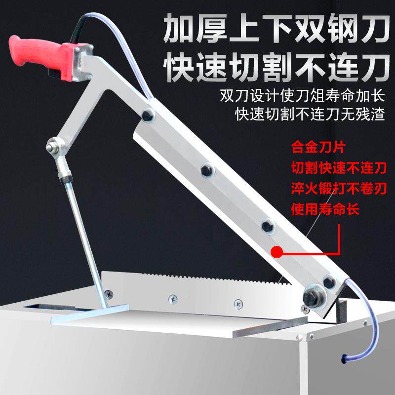 自动电动全液EXR压用切骨机商用骨机家猪牛棒骨排骨铡骨砍剁骨多