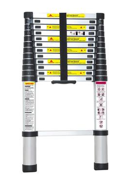 厂家.8梯米侧伸缩单梯家3用铝合金CL-T212梯子便携折叠升降子