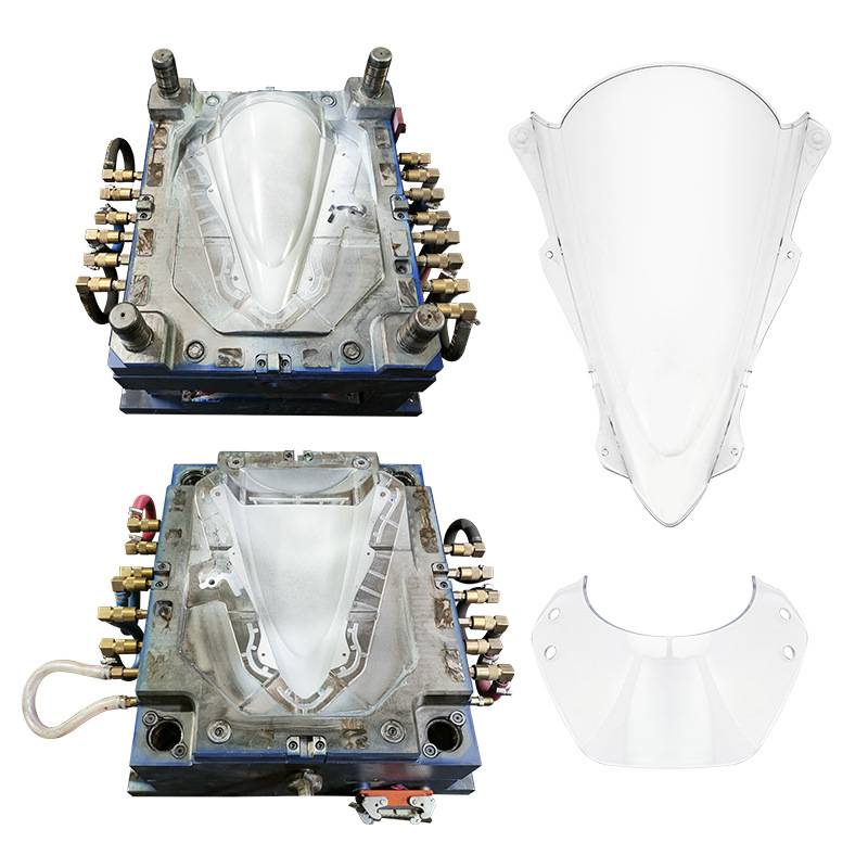 PC塑料制品生产厂家 开模定制透明挡风板 注塑模具定制