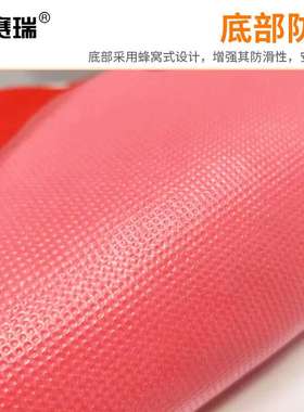 安赛瑞 PVC丝圈防滑地垫 除尘地垫 入户脚垫 60×90cm 12213