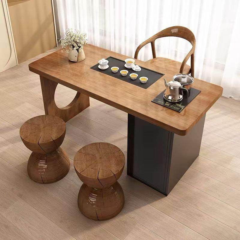 阳台茶桌椅组合小型家用茶台烧水壶一体奶油风高端实木阳台泡茶桌,鲜花速递/花卉仿真/绿植园艺,割草机/草坪机,淘宝优惠券,粉丝福利购,淘宝优惠卷