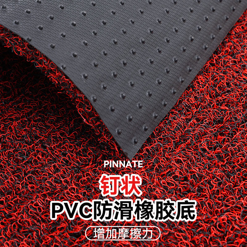 汽车地胶专用面包车地垫电动三轮车脚垫垫子通用丝圈门垫可裁剪
