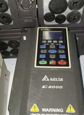 台达C2000变频器,型号VFD040C43A,三相输入,支