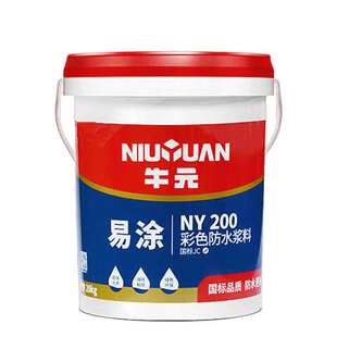 NY200彩色防水浆料水泥卫生间抗JSNY310厨房裂柔韧防水聚合物 牛元