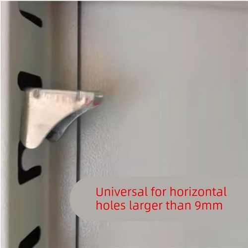 铁皮文件柜隔板卡扣层板托支架玻璃扣固定卡子锁杆套卡托塑料配件