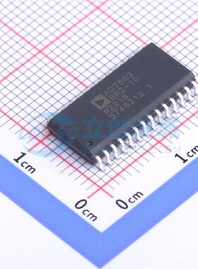 模数转换芯片ADC AD7863BRZ-10 SOIC-28-300mil 电子元器件配单
