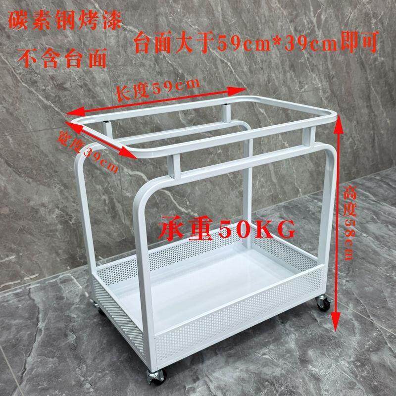 免动打小孔石英石DIY客厅边几可移推车茶几岩TX-005石板大理底座
