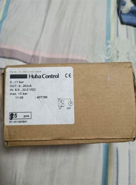非实价议价议价议价议价瑞士富巴huba511压力传感器变送器0+1bar,