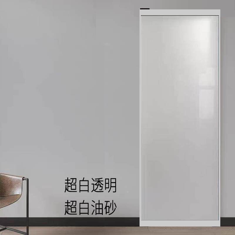 幽灵门隐形道轨无台轨拉推平移门厨房4010厕所阳吊轨门铝合金铝合