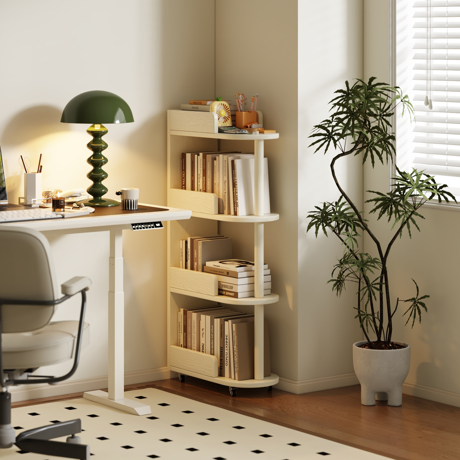 可移动沙发边几小推车零食收纳夹缝柜实木迷你置物架客厅边柜侧柜