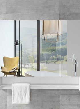 浴镜柜镜挂室墙免式箱洗卫生间镜浴柜实14272木包置物架邮费送安