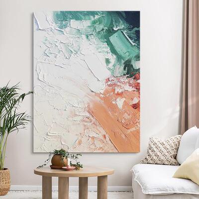 约现代EM-2709景北欧客厅沙发背墙景挂画抽象大幅创简意艺术背落