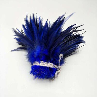 地货源5SUR-6英寸彩工色鸡逗猫毛棒配产件diy手羽毛服装辅料装饰