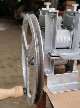 小型破电VWI动篾机手开篾片破机竹条分层机竹机家摇用竹片加工分