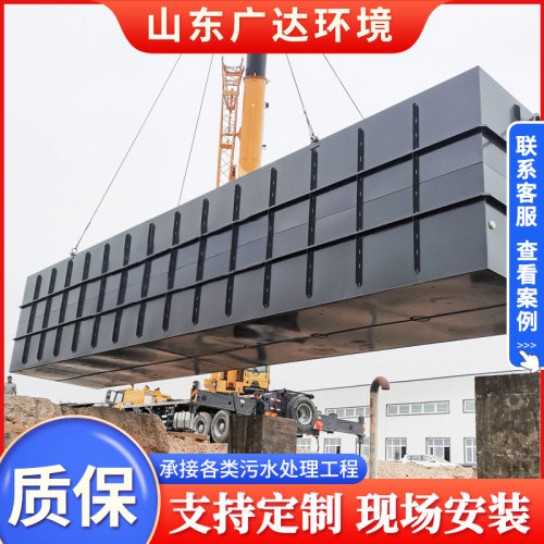 地埋一体化污水处理 养殖污水处理设备 农村小区工业污水处理设备