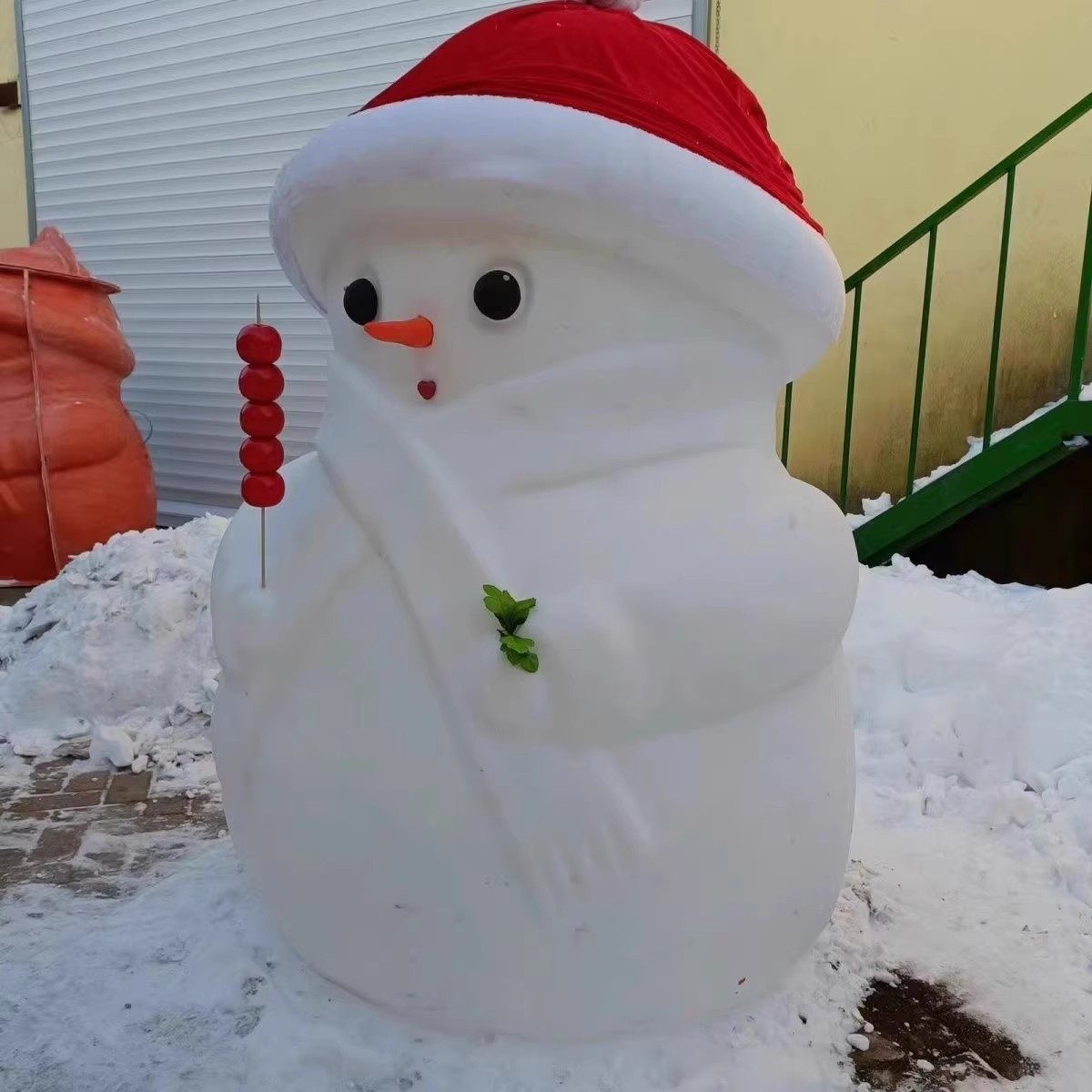 雪人模具1米1.5米 1.8米圣诞模型1.2米大型大号冰雕立体超级大号,商业/办公家具,景观道具/景观摆件/景观装置,淘宝优惠券,粉丝福利购,淘宝优惠卷