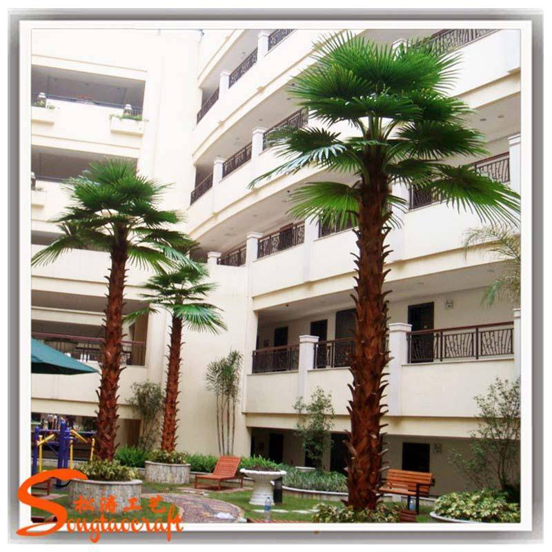 棕榈树 商场室内造景仿真棕榈树 大型仿真棕榈树室外园林绿化厂家