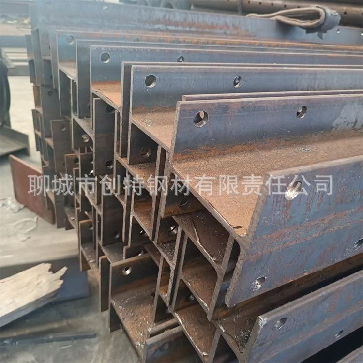 H型钢打孔 钢结构焊接打孔10# H型钢连接件 加工打孔焊接