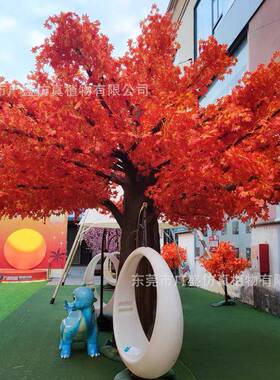 仿真枫店红树假树大型仿真树商GS-FS001场门室外景观树人枫造玻璃