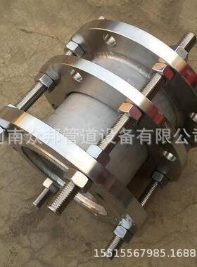 全穿丝传不钢KOX双法兰传力伸缩器C2型F碳钢双法兰松套锈力伸缩接