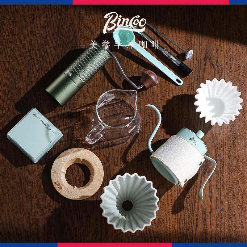 Bicnoo手咖无品牌/啡壶冲套装咖机啡器具过滤分享壶全套手磨咖啡
