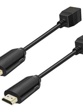 高清单网口网线延长器60米 HDMI Extender  TX+RX 60M 1080P