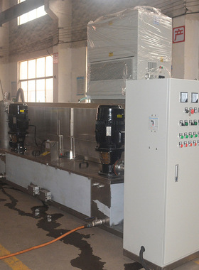 QXLT70-Ⅱ自动通过式清洗烘干机 喷淋式清洗机 输送网带式清洗机