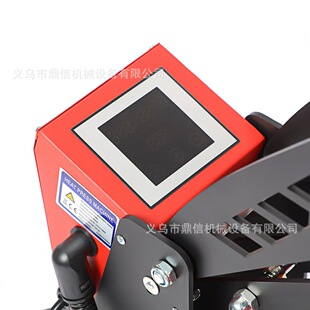 38*38欧式推拉平板烫画机热转印机器服装锦旗印花机热升华压烫机