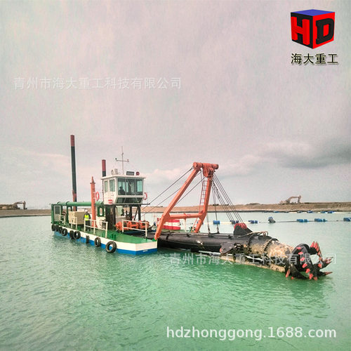 全液压大型清淤船 小型绞吸船电动清淤船湖泊河道绞吸船挖泥船