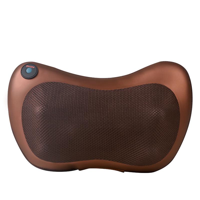 按摩枕头颈椎按摩仪家用腰腿部电动揉捏靠垫可加热八头颈椎按摩器