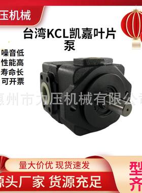 台湾KCL凯嘉单联高压叶片泵DVQ35-60-F-RAA-01压铸机液压油泵
