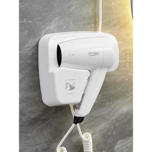 酒店壁挂式 W888用电风卫风吹生间挂吹墙大功率 风机宾馆浴室专LAN