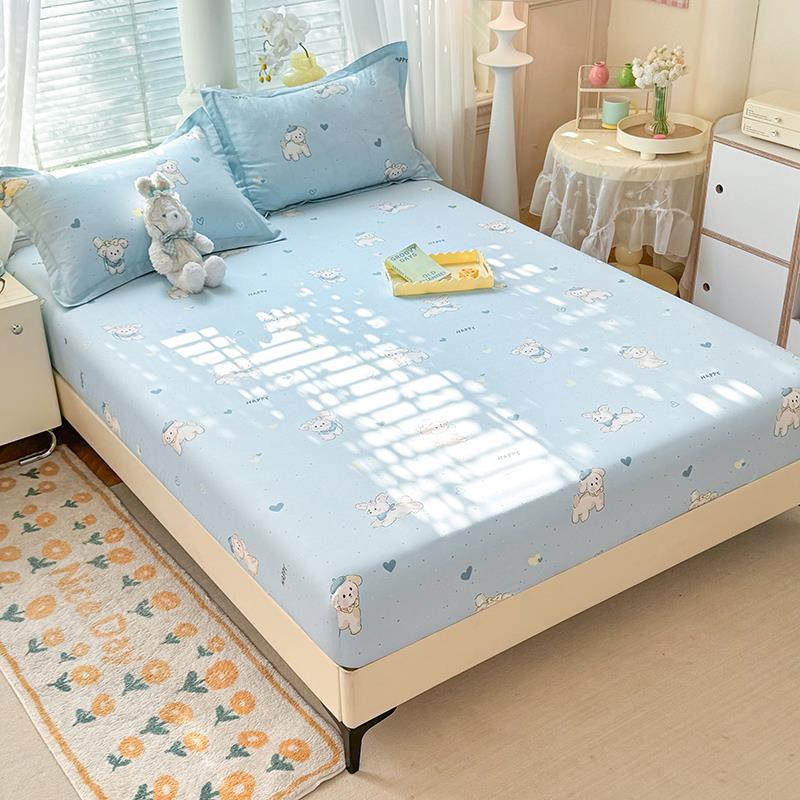定全棉床笠儿童1米1.305m.9x1.9床套1.5x1罩XYB.8x2.2做榻榻米床