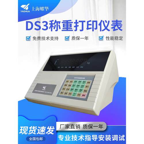 上海耀华Xk3190-Ds3数字汽车平衡仪数字地板平衡称重显示地板秤仪
