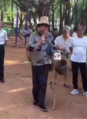 叫花子古装服装乞丐服演出成人男女古代要饭衣服济公破烂补丁装童