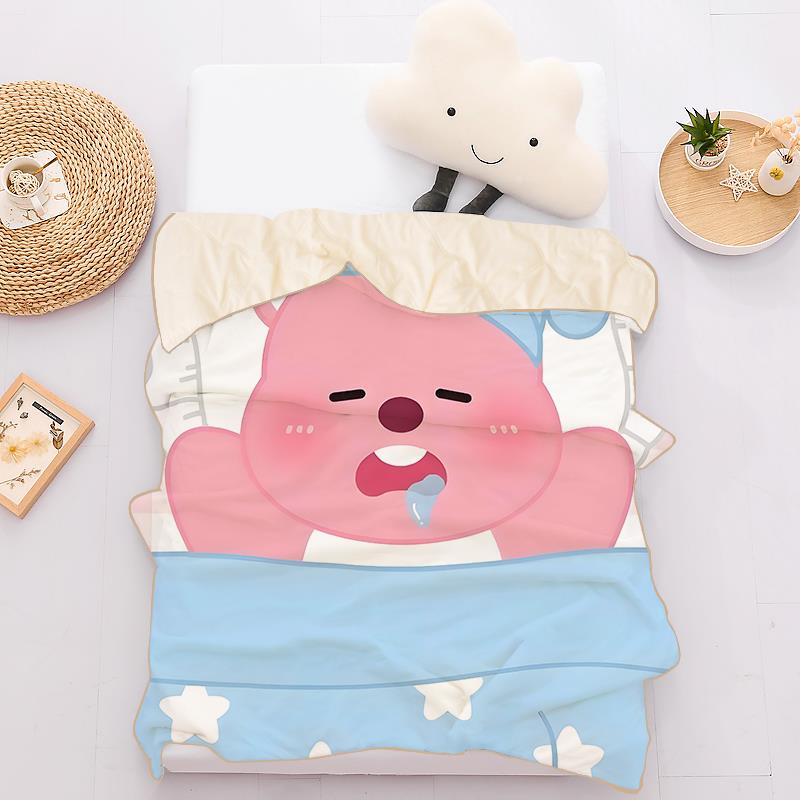 Lopo卡通可双爱松鼠夏凉被夏季凉感空OZS调被学生宿舍寝y室单人薄