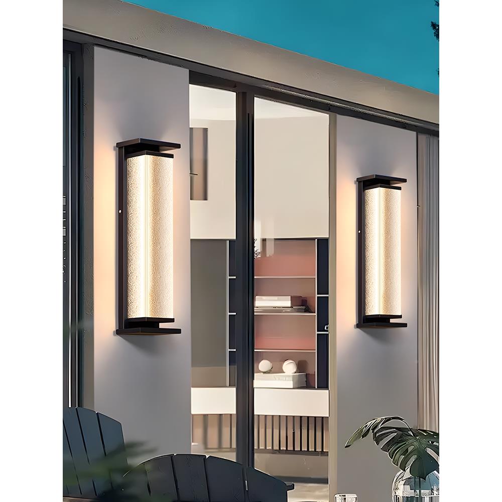 太阳能新式户外壁灯水室墅无品牌/外围中墙别庭院大门外墙露台景