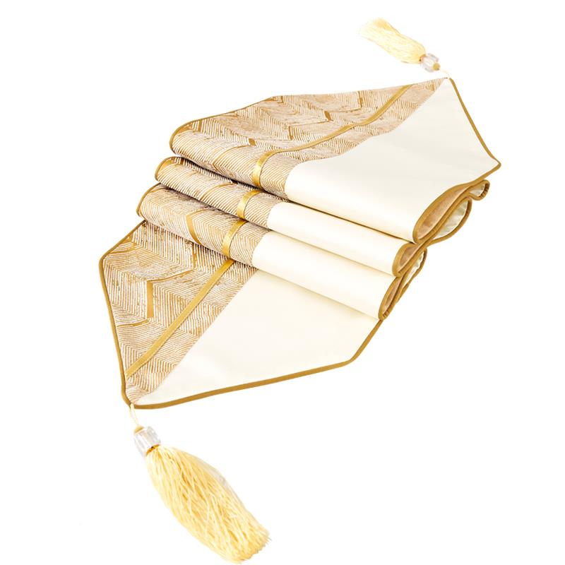 布轻奢风桌旗现代简约装mx202104桌布艺长条饰布北欧茶几旗高端中