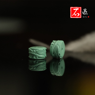 优化松石文玩配饰羽毛卡环卡子计数器单圈108手串隔珠单珠diy个性