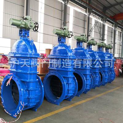 软密封法兰球暗Q杆闸阀Z26045X-1手动大体6弹性墨铸铁闸门泄水闸