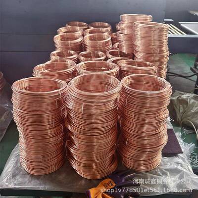 T紫铜T1TP2管空调铜管脱脂蚊香盘WXLC11200毛细紫铜管薄管壁氧气