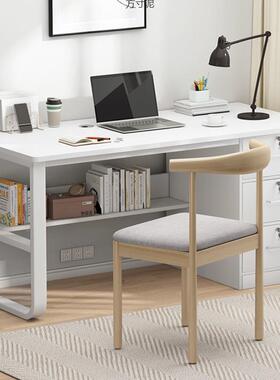 间卧电脑桌书多桌功能家用办公桌学生UYS学习桌房室桌子出租屋小