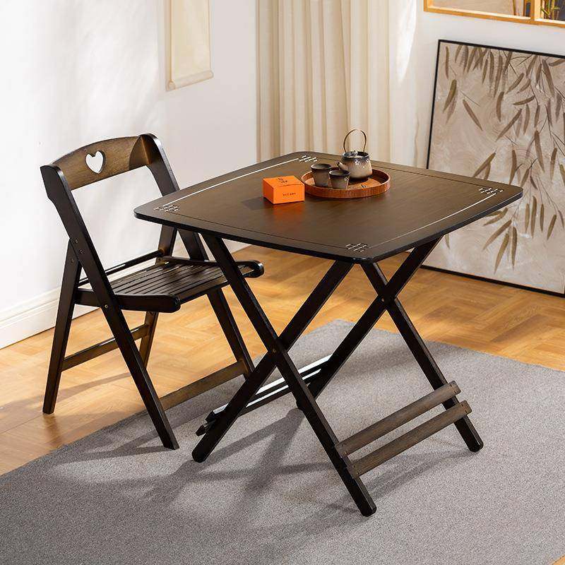 新中式小户型饭桌正方形家用楠竹四方桌子实木餐桌椅组合折叠桌,鲜花速递/花卉仿真/绿植园艺,割草机/草坪机,淘宝优惠券,粉丝福利购,淘宝优惠卷