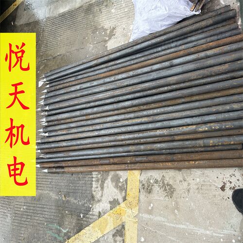 电力地锚桩地钻器杆地桩铁桩圆钢锚桩组塔拉线临时固定地钎子1.5m