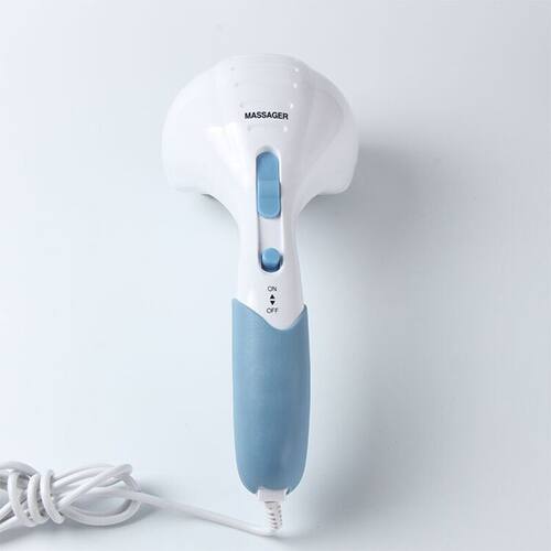 海豚按器双头按棒电动多功能颈部腰部颈椎按捶背器全身