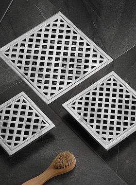 加厚304不锈钢地漏防臭大20管15室外庭院30cm大排量尺寸天台110