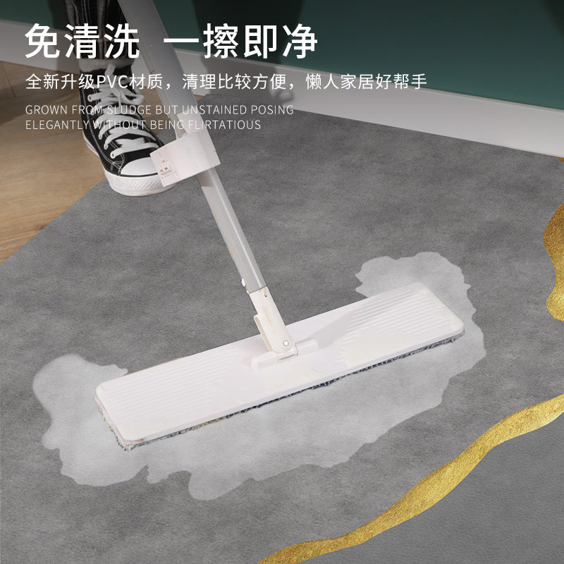 轻奢入户门地垫pvc可擦洗家用玄关防滑脚垫门垫简约竖版可裁剪图片