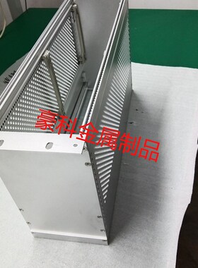 标准19英寸cpci铝型材机箱定制2u3u4u5u6u7u8u定制不含前后面板
