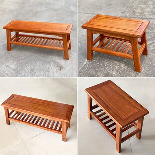 花梨木中式实木长凳子家用入户换鞋凳红木整装床尾凳榫卯长条凳