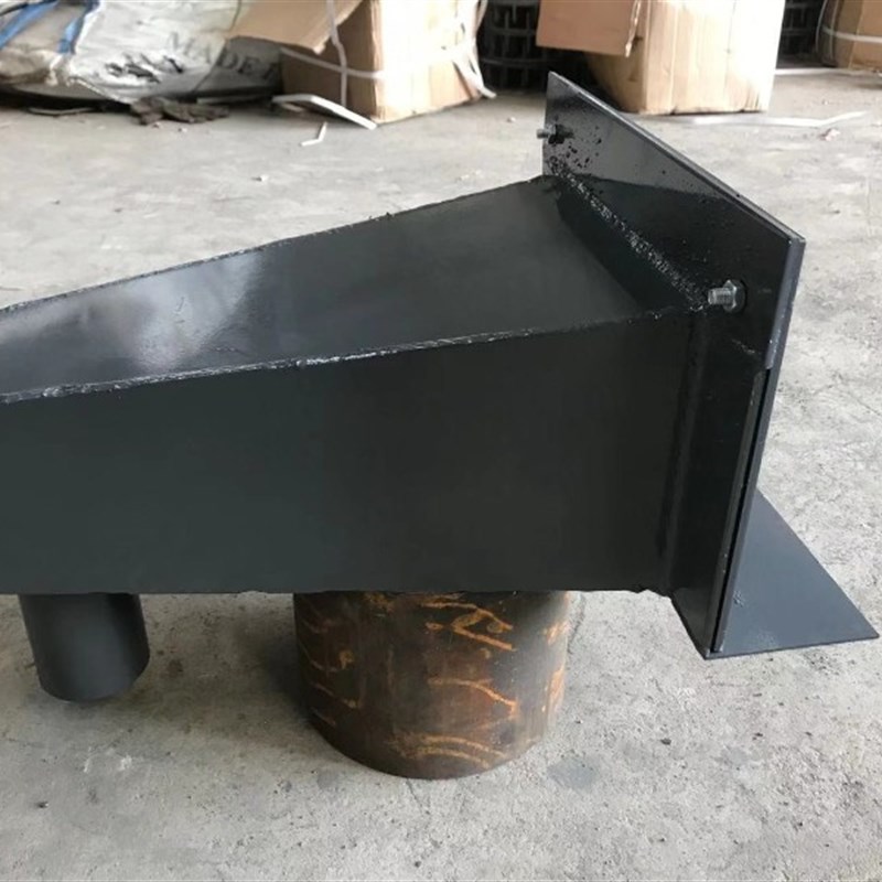 金华富淳雨水斗 钢制矩形方形雨水斗 碳钢87型侧入式雨水斗厂家
